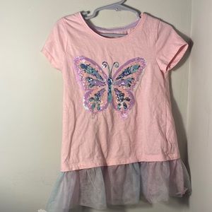 Baby pink girls toddler shirt